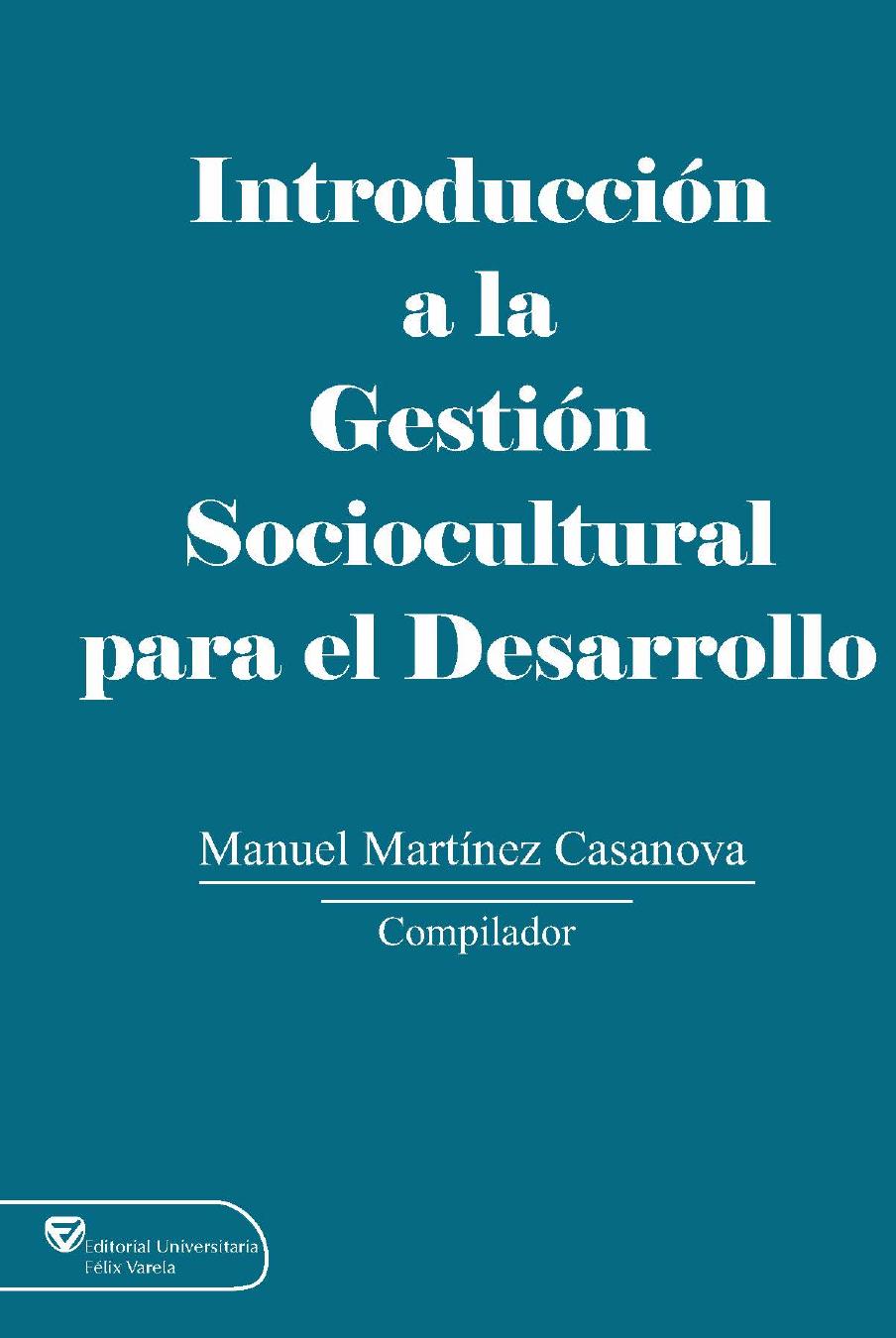 Introducción a la Gestión Sociocultural para el Desarrollo