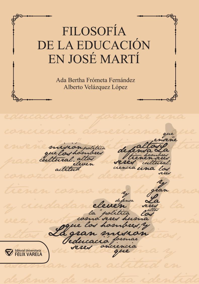 Filosofía de la educación en José Martí