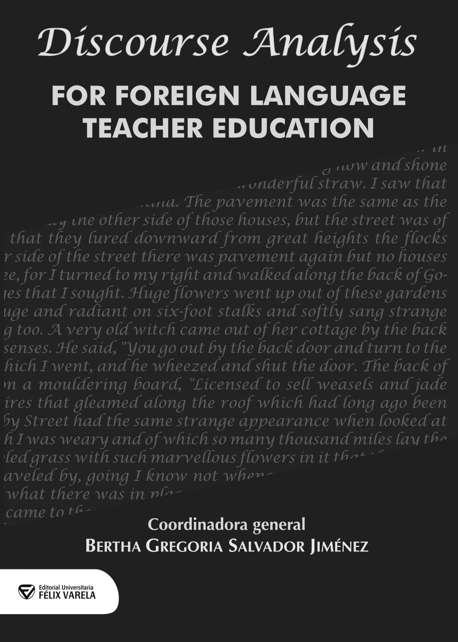 Discourse Analysis for Foreign Language Teacher Education