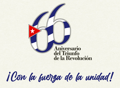 66 Aniversario del Triunfo de la Revolución